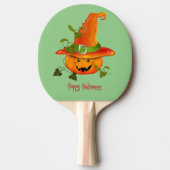 Witchcraft Wonder: Halloween Ping Pong Paddle Tischtennis Schläger (Vorderseite)