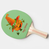 Witchcraft Wonder: Halloween Ping Pong Paddle Tischtennis Schläger (Seitenansicht)