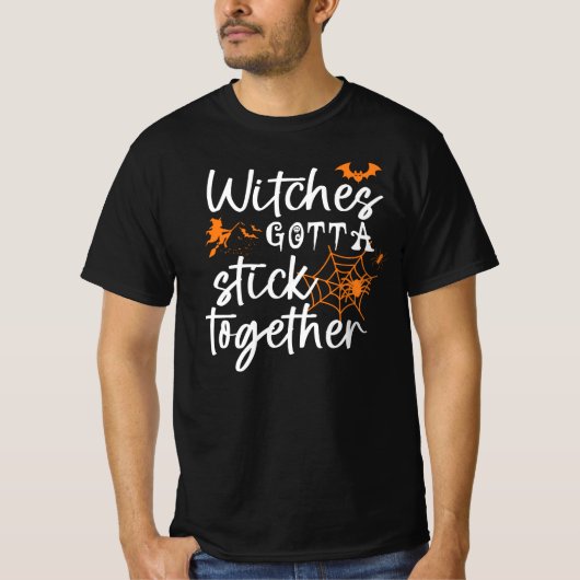 Witchers Gotta qtick zusammen lustiges halloween G T-Shirt (Vorderseite)