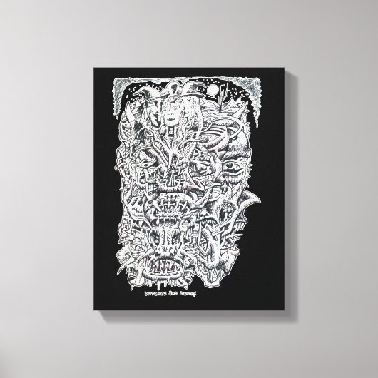 Witches and Devils, Brian Benson. Leinwanddruck (Vorderseite)