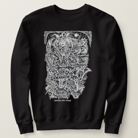 Witches and Devils, Brian Benson. Sweatshirt (Design vorne)
