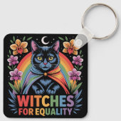 Witches For Equality Feminist Schlüsselanhänger (Rückseite)