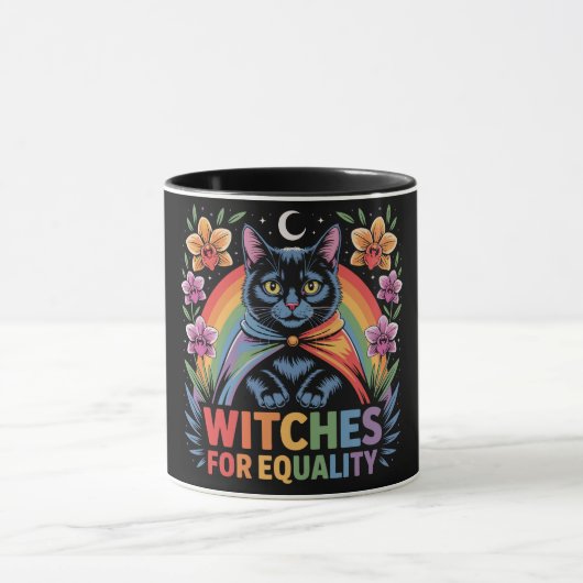 Witches For Equality Feminist Tasse (Zentrum)