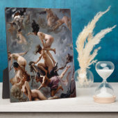 Witches Going to The Sabbath - Luis Ricardo Falero Fotoplatte (Seite)