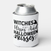 Witches Hisses And Halloween Kisses Dosenkühler (Kanne Vorderseite)