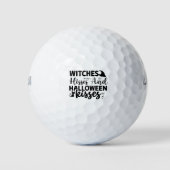 Witches Hisses And Halloween Kisses Golfball (Vorderseite)