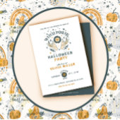 Witches power spooky Halloween Party Invitation Einladung