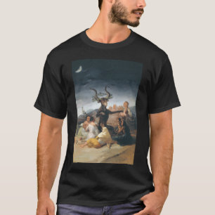 Witches Sabbath, Francisco Goya - Von ,(1797-1798) T-Shirt