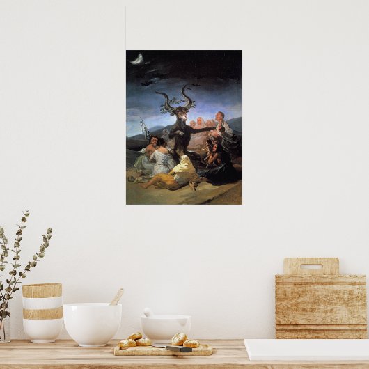 'Witches' Sabbath' Poster (Küche)