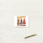 Witches, Witch Hat, Cute Witch Costume, Funny Hall Post-it Klebezettel (Auf Schreibtisch)