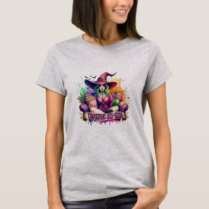 "Witchflix and Chill - Fun Hexendesign für Hallow T-Shirt