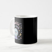 Witchful Thinking Crystal Ll Halloween Vibes Kaffeetasse (Vorderseite Links)