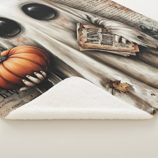 Witchful Thinking - Ein Boo mit einem Buch Sherpadecke (3/4)