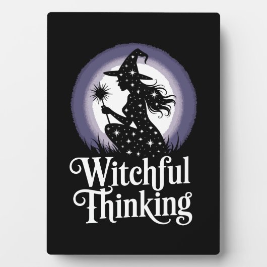 Witchful Thinking Halloween Girl T-shirt Fotoplatte (Vorderseite)