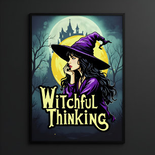 Witchfull Thinking Halloween Witzentechnik Poster