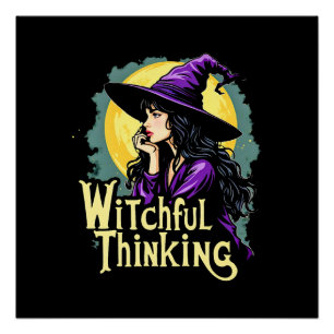 Witchfull Thinking Halloween Witzentechnik Poster