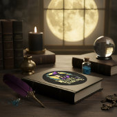 Witchfull Thinking Halloween Witzentechnik Runder Aufkleber