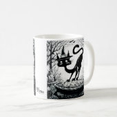 Witching Cat Kaffeetasse (VorderseiteRechts)