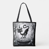 Witching Cat Tasche (Rückseite)