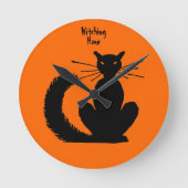 Witching Hour 3.0 Runde Wanduhr (Vorderseite)