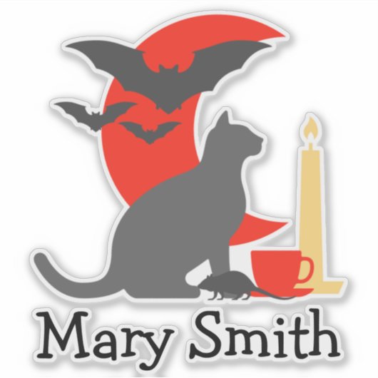 Witching Hour Aufkleber (Vorderseite)