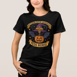 Witching Hour Guardian Pädiatrie Halloween Tri-Blend Shirt