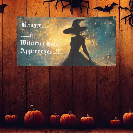 Witching-Hour-Halloween-Party Banner