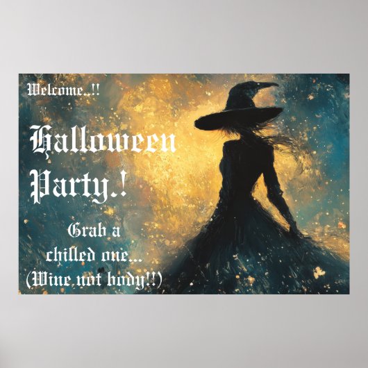 Witching-Hour-Halloween-Party Poster (Vorne)