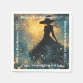 Witching-Hour-Halloween-Party Serviette (Vorderseite)