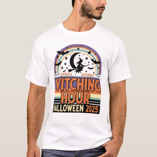 Witching Hour Halloween T - Shirt 2025 (Vorderseite)
