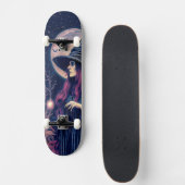 Witching Hour: Mondbeleuchtete Magie Skateboard (Vorne)