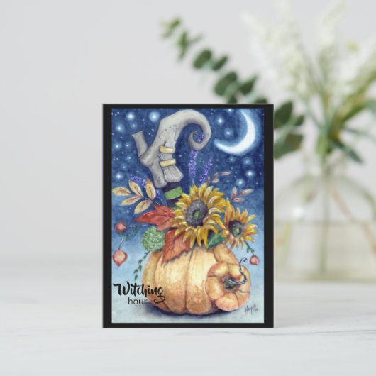 Witching Hour Postkarte (Stehend Vorderseite)
