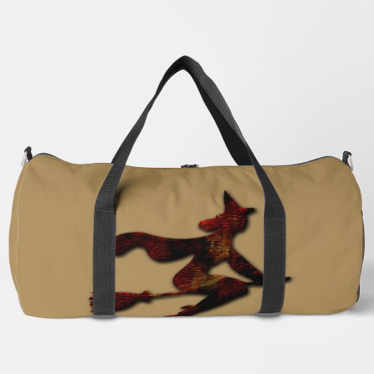 Witching-Hour-Silhouette Duffle Bag (Vorderseite)