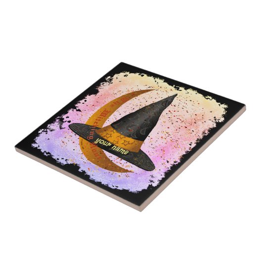 Witching Hour Witch Fliese (Seite)