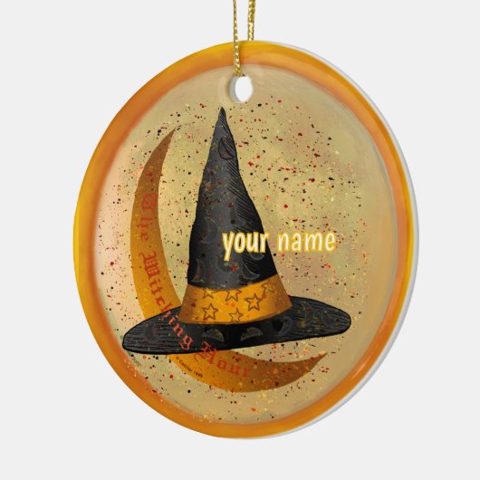 Witching Hour Witch ornament (Links)