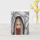 Witching Stunde Notecard Karte (Gelbe Blume)