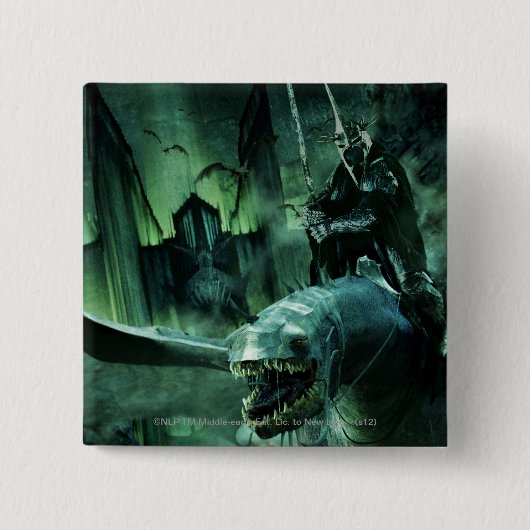 Witchking Riding Fellbeast Button (Vorderseite)