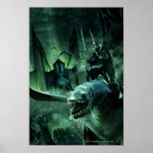 Witchking Riding Fellbeast Poster (Vorne)