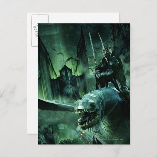 Witchking Riding Fellbeast Postkarte (Vorne/Hinten)