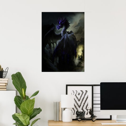 Witchlight Dragon Poster (Heimbüro)
