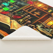 Witch's Altar Mystical Night Brew Design Sherpadecke (3/4)