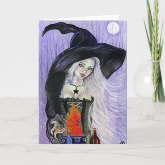 Witchs Brew Greeting Card Karte (Vorderseite)