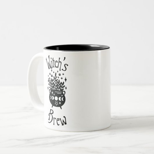 Witch's Brew Zweifarbige Tasse (Vorderseite Links)
