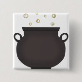 Witchs Cauldron Button (Vorderseite)