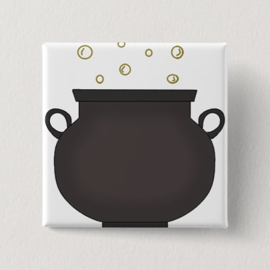 Witchs Cauldron Button (Vorderseite)