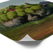 Witch's Familiar Poster (Ecke)