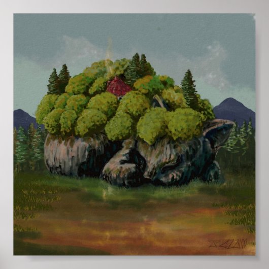 Witch's Familiar Poster (Vorne)