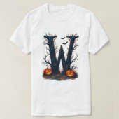 Witch's Sunset or Letter with W T-Shirt (Design vorne)