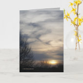 Witchset Karte (Gelbe Blume)