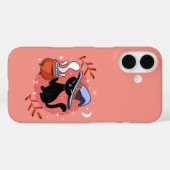 Witchy Black Cat Case-Mate iPhone Hülle (Rückseite (Horizontal))